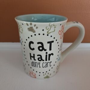 Cat Hair Don't Care Mug - Multicolor